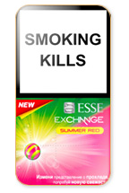 Esse Exchange Summer Red Cigarette Pack