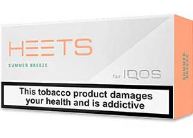 Heets Summer Breeze Cigarette Pack