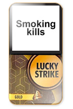 Lucky Strike Gold Cigarette Pack