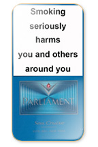 Parliament Sea Cruise Cigarette Pack