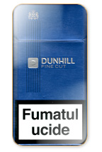 Dunhill Fine Cut Dark Blue 100`s Cigarette Pack