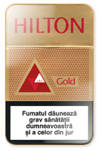 Hilton Gold Cigarette Pack