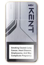 Kent HDi Silver Cigarette Pack