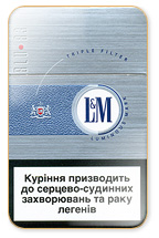 L&M BLU 83 Slims Cigarette Pack