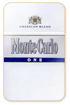 Monte Carlo One (Fine White) Cigarette Pack