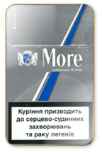 More Super Lights (Subtle Silver) Cigarette Pack