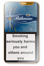 Rothmans Demi Click Amber Cigarette Pack