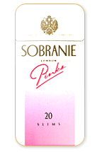 Sobranie Slims Pinks Cigarette Pack