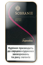 Sobranie Super Slims 100's Cigarette Pack