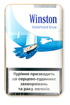 Winston Lights (Balanced Blue) Cigarette Pack