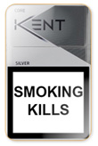 Kent Silver Cigarettes pack