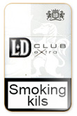 LD Extra Club Silver Cigarettes pack