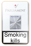 Parliament Platinum Blue Cigarettes pack