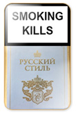 Russian Style White Cigarettes pack