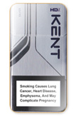 Kent HDi Silver Cigarettes pack