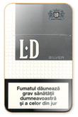 LD Silver Cigarettes pack