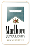 Marlboro Ultra Lights (Silver) Cigarettes pack