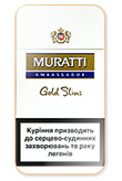 Muratti Gold Slims 100's Cigarettes pack