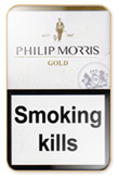 Philip Morris Gold Cigarettes pack