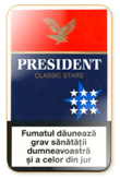 President Classic Stars Cigarettes pack