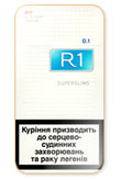 R1 Super Slims 100`s Cigarettes pack