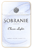 Sobranie Classic Lights Cigarettes pack