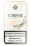 Sobranie Super Slims Whites 100's Cigarettes pack