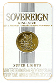 Sovereign Super Lights Cigarettes pack