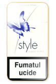 Style Super Slims Bleue Cigarettes pack