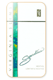 Virginia Slims Superslims Menthol Cigarettes pack