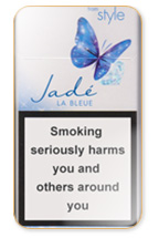 Style Jade Super Slims Bleue Cigarette Pack