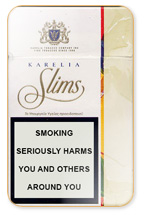 Karelia Slims Cream Cigarette Pack
