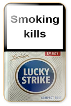 Buy Lucky Strike Compact Blue online for USA and Canada customers!