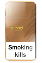 Mond Super Slim Gold Cigarette Pack