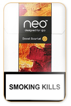 Neo Boost Scarlet Cigarette Pack