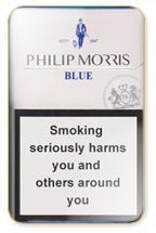 Philip Morris Blue Cigarette Pack