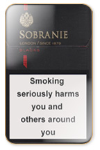 Sobranie KS SS Black (mini) Cigarette Pack