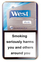 West Compact Plus Duo Cigarette Pack