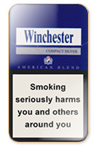 Winchester Compact Silver Cigarette Pack
