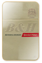 Benson & Hedges Special Filter Cigarette Pack