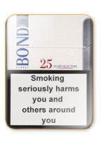 Bond Street Silver Selection 25 Cigarette Pack