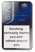 Bond Street Smart Blue 6 Cigarette Pack