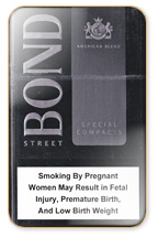 Bond Special Compacts Cigarette Pack