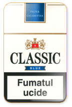 Classic Blue Cigarette Pack
