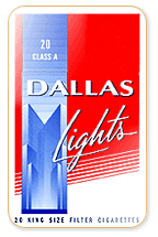 Dallas Lights Cigarette Pack