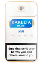 Karelia Blue 100s Cigarette Pack