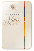 Karelia Slims Ultima 100`s (Creme Color) Cigarette Pack