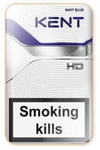 Kent HD Navy Blue 8 Cigarette Pack