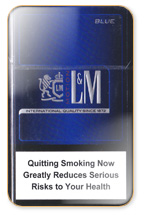 L&M Motion Blue (mini) Cigarette Pack