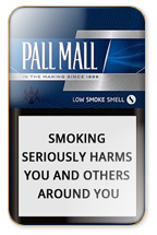 Pall Mall Silver Cigarette Pack